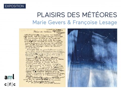 Plaisirs des météores | Marie Gevers & Françoise Lesage